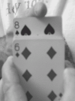 ...appears to magically rise out of the deck.